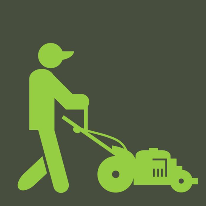 Supply lawn mower spares and parts, boundary wire, trimmer line, mower blades, mower belts and more, China manufacturer logo